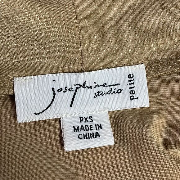 Josephine Studio Gold Sparkly Cardigan Jacket, Size Petite Extra Small - Picture 8 of 8